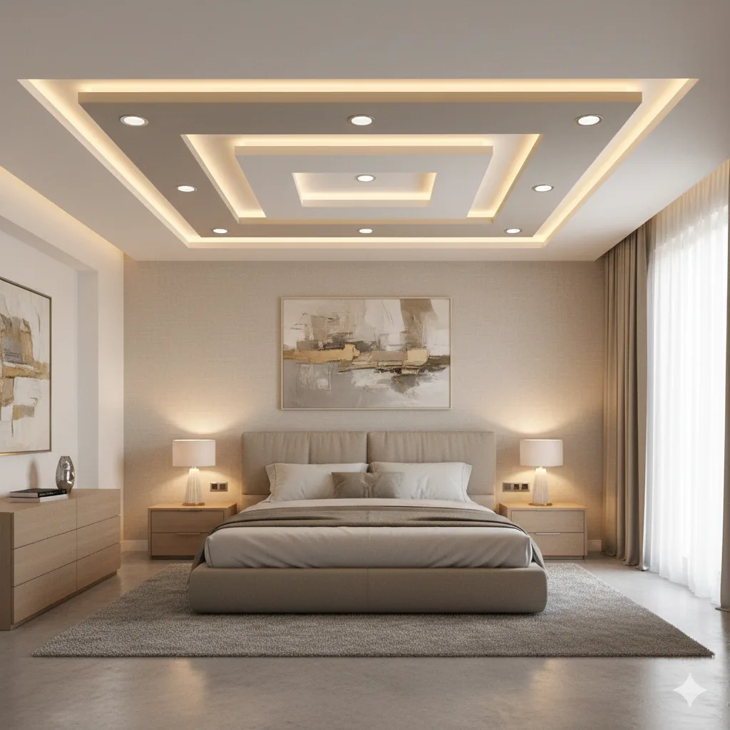 false ceiling design for bedroom
