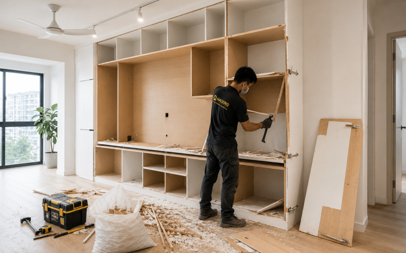 Cabinet & Built-In Dismantling